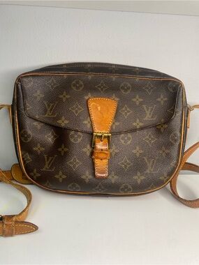 Vintage Louis Vuitton Jeune Fille Brown Monogram Crossbody Bag